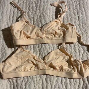 Second skin crossover Bralettes